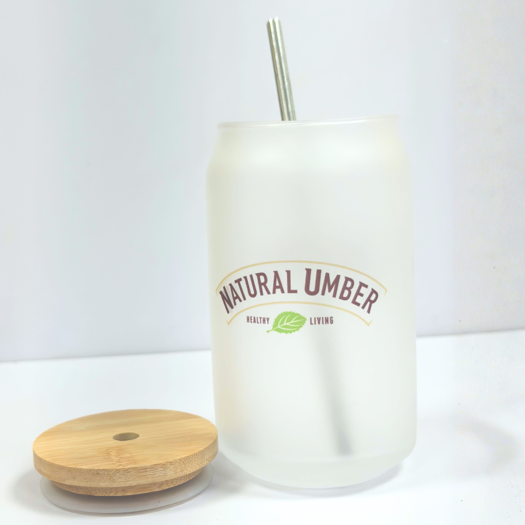 The Umber Tumbler | Apple Cider Vinegar Metal Straw Drinking Glass ...